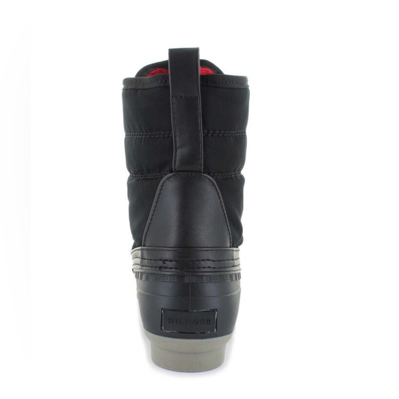 New In Box Tommy Hilfiger Raziel-SC Duck Boot Women Black Sizes 6M, 5M - Picture 9 of 12